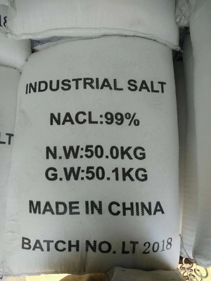 China Dyeing Industrial Grade Salt 99% Min Pure Dried Vacuum Salt HS Code 25010019 supplier