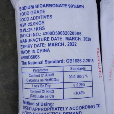 Edible NaHCO3 Sodium Carbonate Baking Powder Food Additive